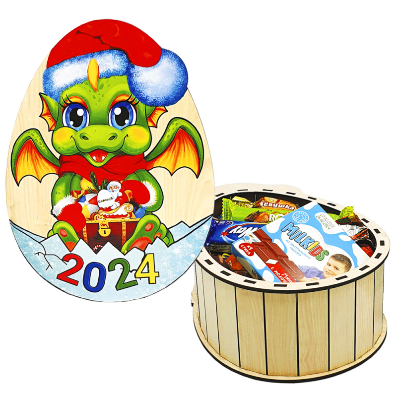#Подарок С-37 Яйцо-шкатулка, 625 гр. - Сибпродакс - детские корпоративные новогодние подарки